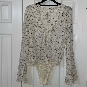 Free people blouse body suit